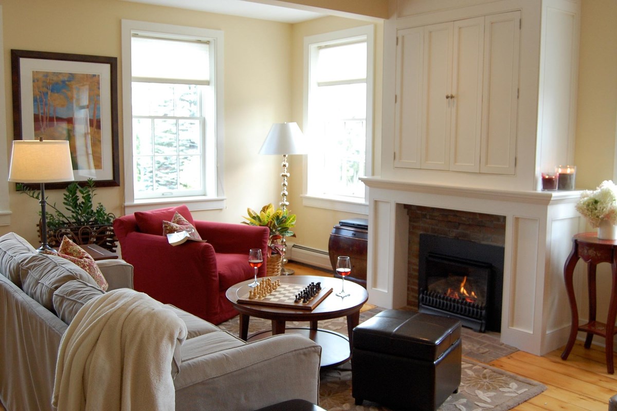 guest room at the Butler House